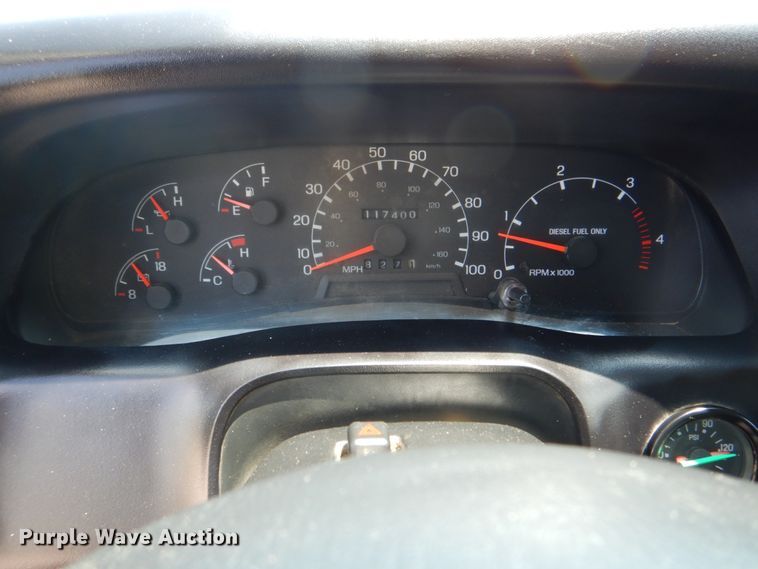 image for item HT9316 2007 Ford F750  flatbed truck