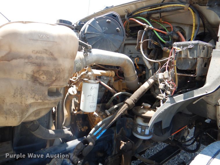 image for item HT9316 2007 Ford F750  flatbed truck