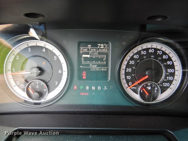 image for item HU9672 2018 Dodge Ram 5500  truck cab and chassis