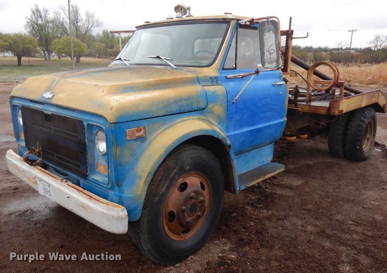 image for item ID9749 1970 Chevrolet  winch truck