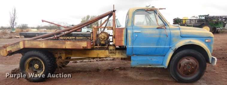 image for item ID9749 1970 Chevrolet  winch truck