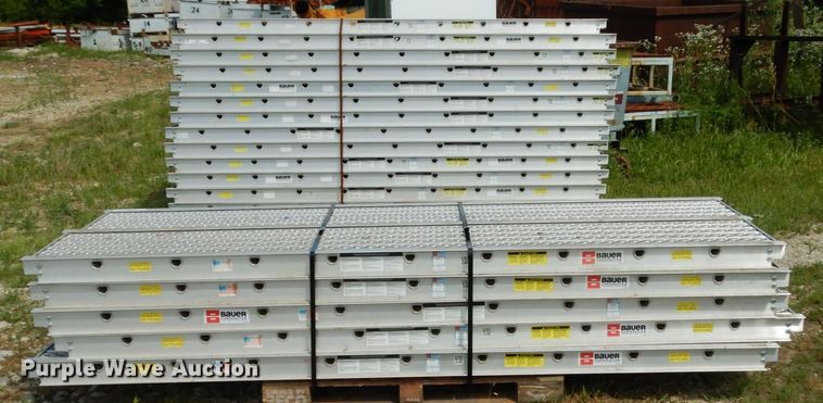 image for item II9535 (35) Bauer scaffolding platforms