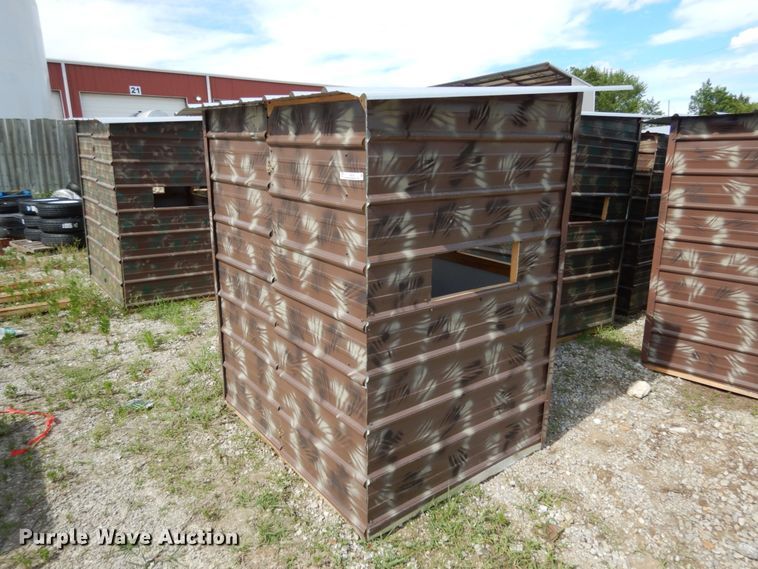 image for item II9538 Shop built hunting blind