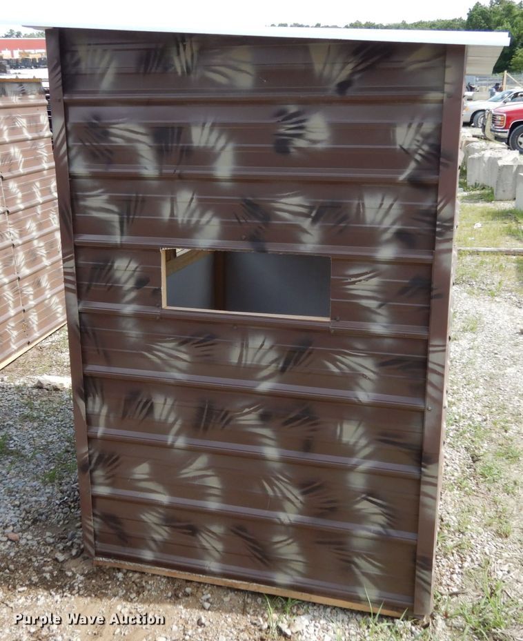 image for item II9538 Shop built hunting blind