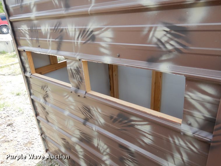 image for item II9538 Shop built hunting blind
