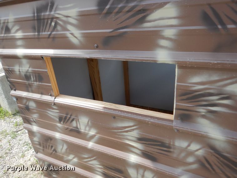 image for item II9538 Shop built hunting blind