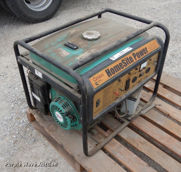 image for item II9558 Onan Homesite Power 6500  generator