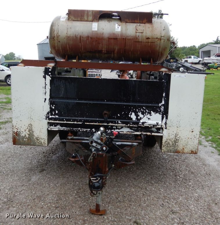 image for item II9577 Shop built utility bed trailer