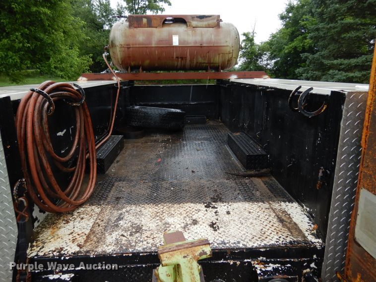 image for item II9577 Shop built utility bed trailer