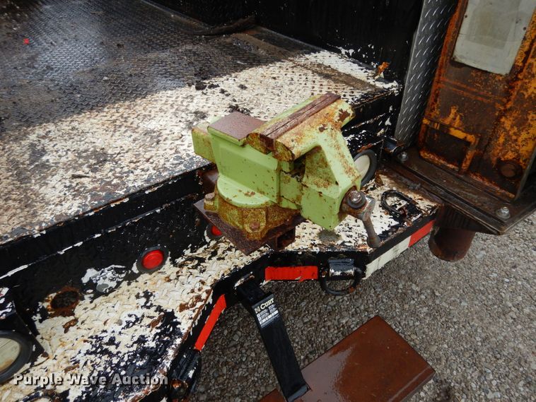 image for item II9577 Shop built utility bed trailer