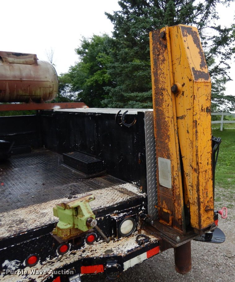 image for item II9577 Shop built utility bed trailer