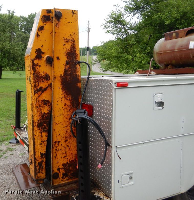 image for item II9577 Shop built utility bed trailer