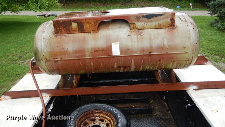 image for item II9577 Shop built utility bed trailer