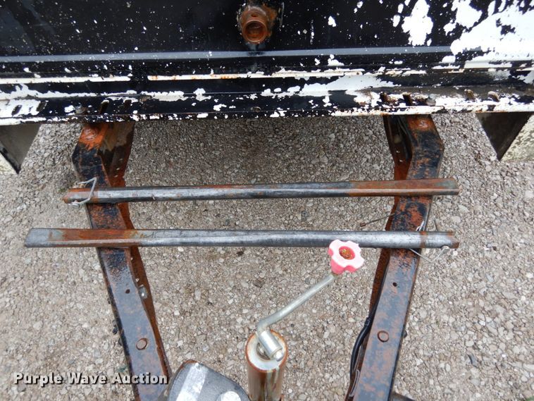 image for item II9577 Shop built utility bed trailer