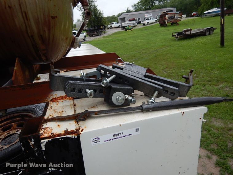 image for item II9577 Shop built utility bed trailer