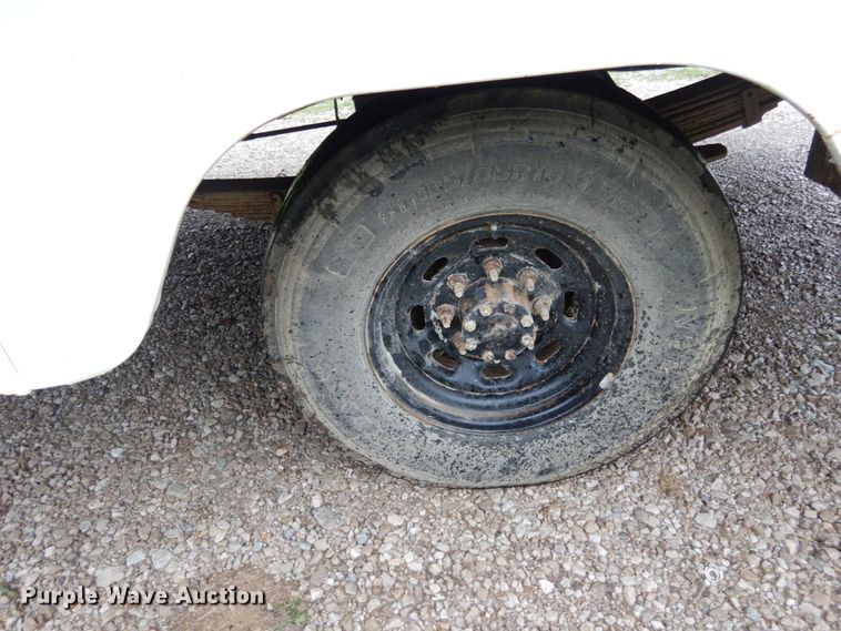 image for item II9577 Shop built utility bed trailer