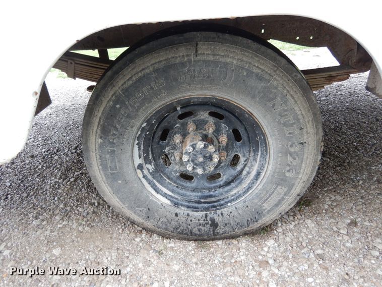 image for item II9577 Shop built utility bed trailer