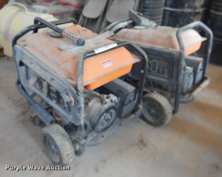 image for item IJ9459 (2) Generac XT8000E generators