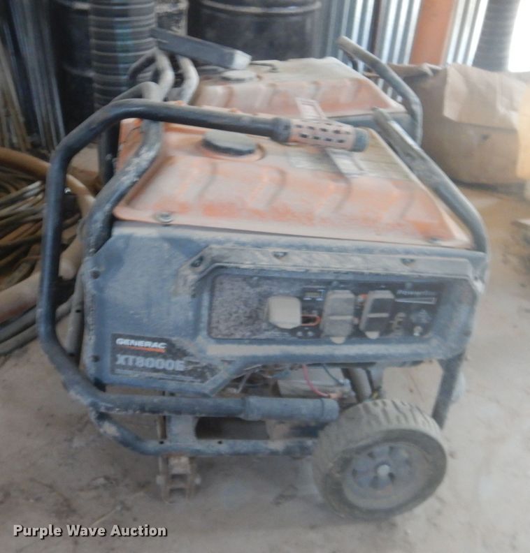 image for item IJ9459 (2) Generac XT8000E generators