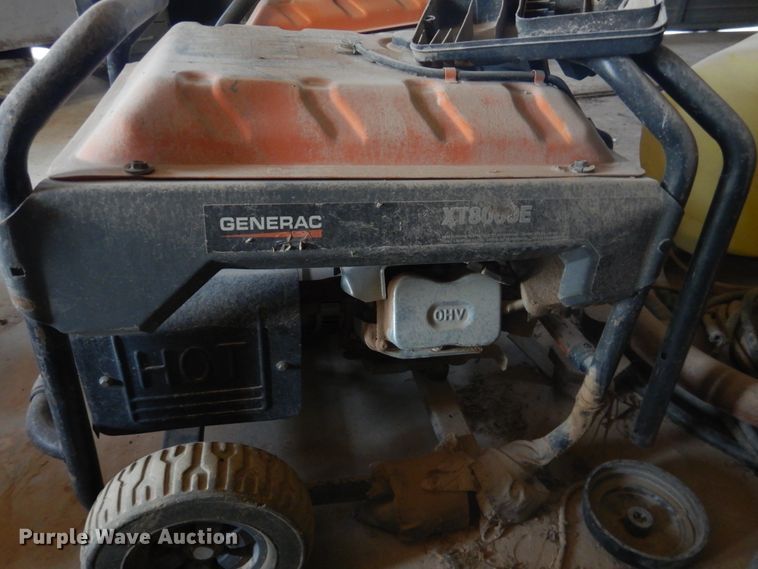 image for item IJ9459 (2) Generac XT8000E generators