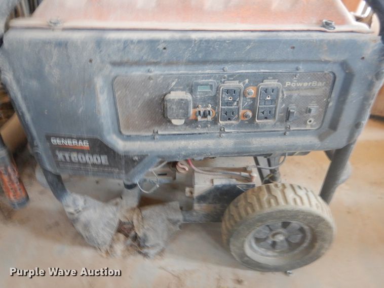 image for item IJ9459 (2) Generac XT8000E generators