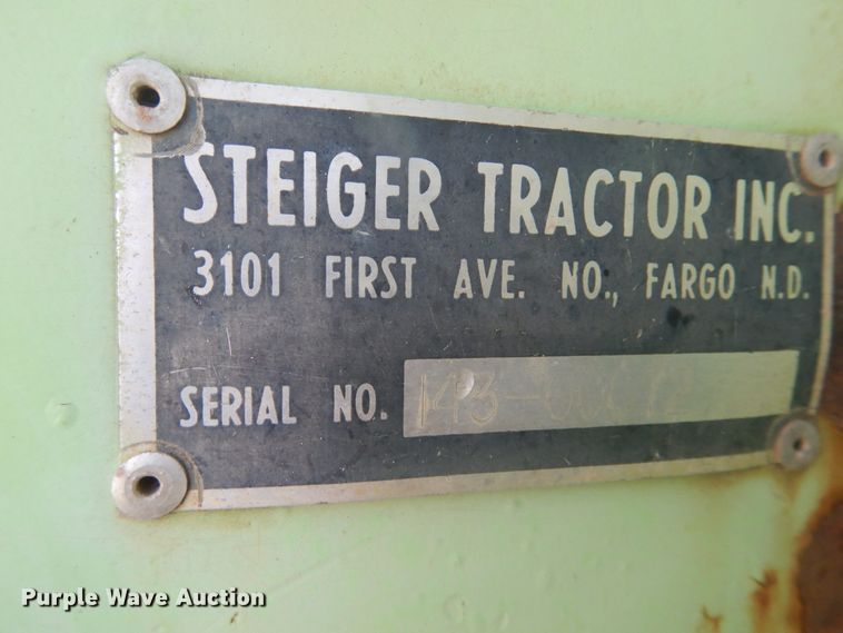 image for item IJ9460 1978 Steiger Cougar PT270  4WD tractor