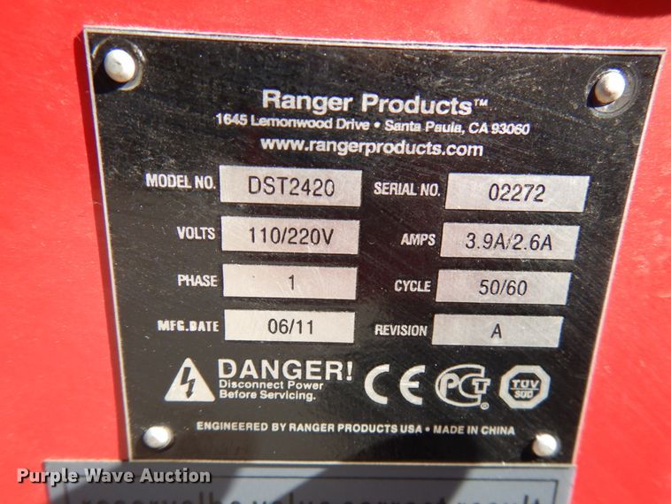 image for item IL9834 2011 Ranger DST2420  balancer