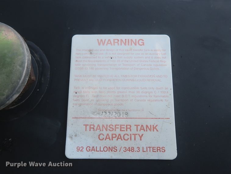 image for item IO9210 2018 DeeZee  toolbox fuel tank