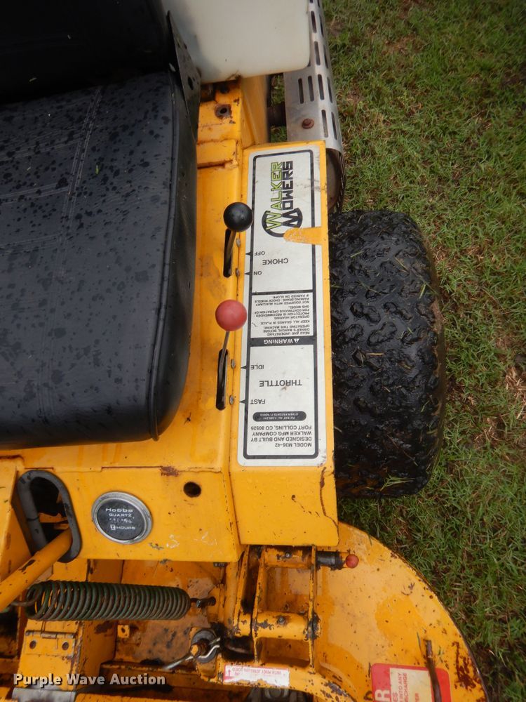 image for item IT9548 Walker GHS  ZTR lawn mower