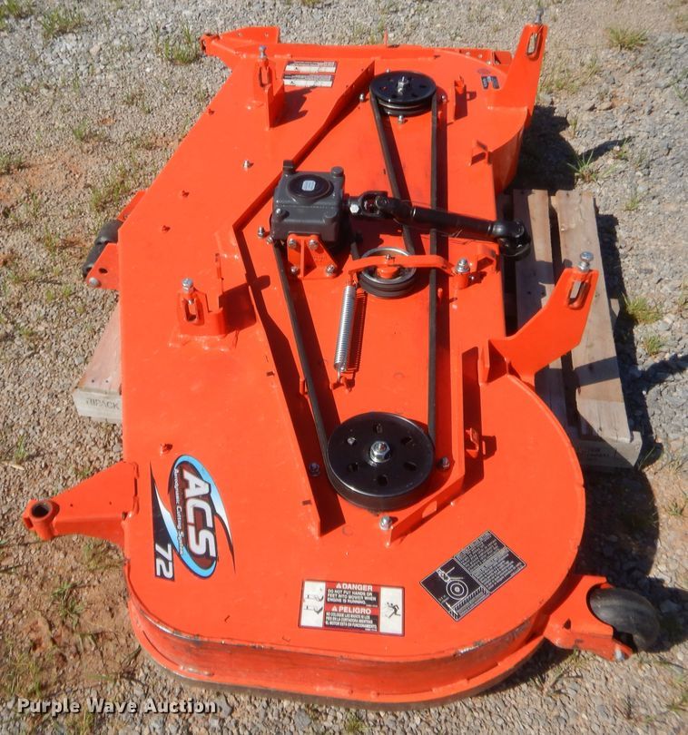 image for item IT9614 Kubota RCK72P-1200Z  72"W mower deck