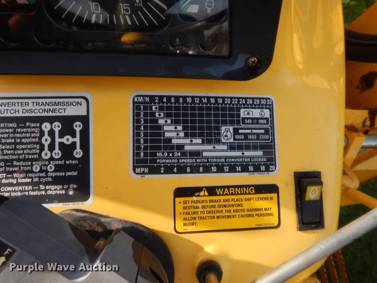 image for item IT9673 New Holland 545D  landscape tractor