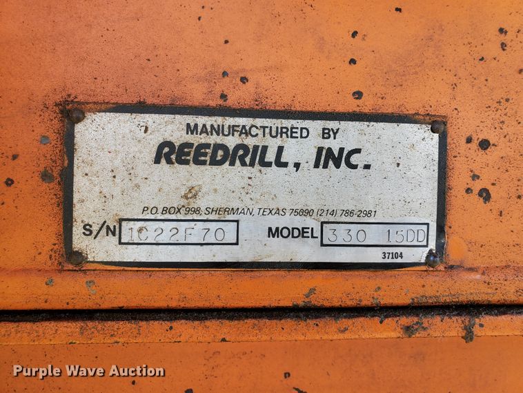 image for item IT9795 Texoma 330 15DD  pressure digger bed