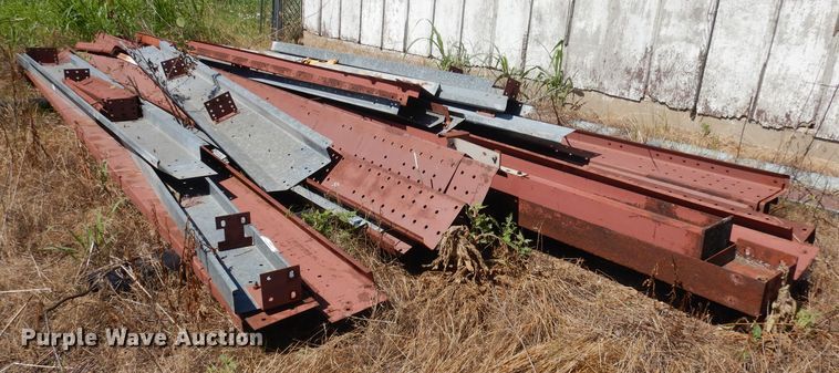 image for item IW9801 Approximately 40' x 20' metal building frame