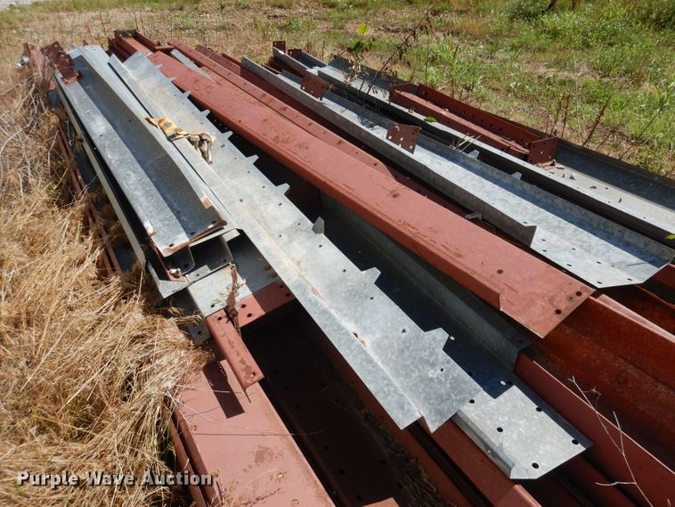 image for item IW9801 Approximately 40' x 20' metal building frame