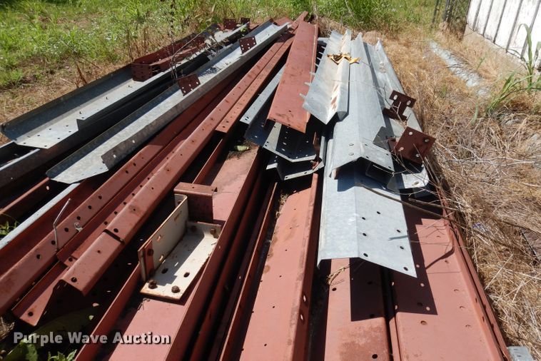 image for item IW9801 Approximately 40' x 20' metal building frame