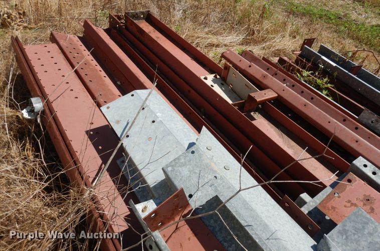 image for item IW9801 Approximately 40' x 20' metal building frame