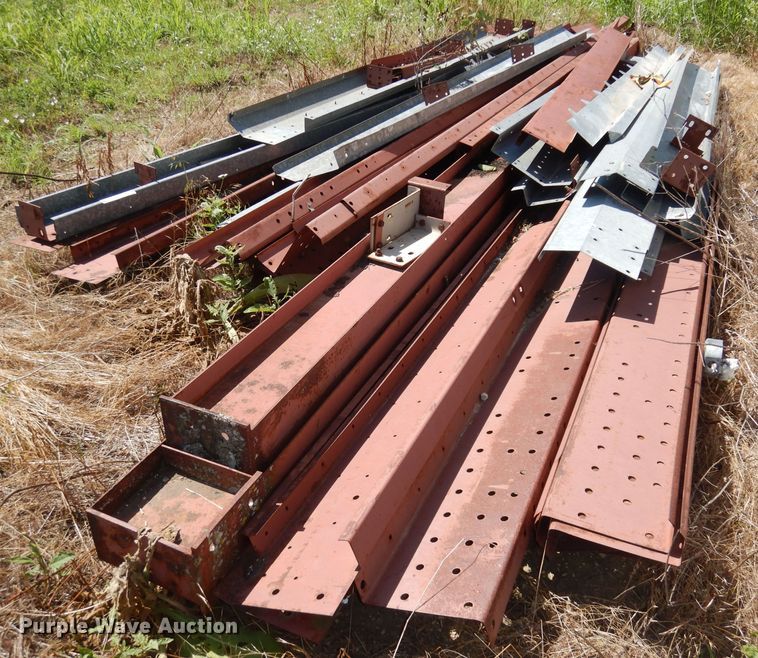 image for item IW9801 Approximately 40' x 20' metal building frame