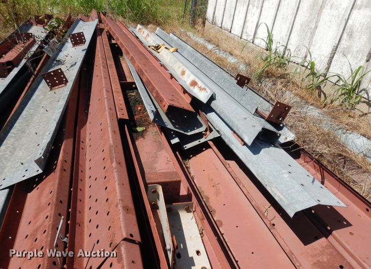 image for item IW9801 Approximately 40' x 20' metal building frame