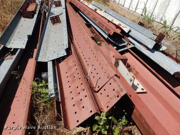 image for item IW9801 Approximately 40' x 20' metal building frame