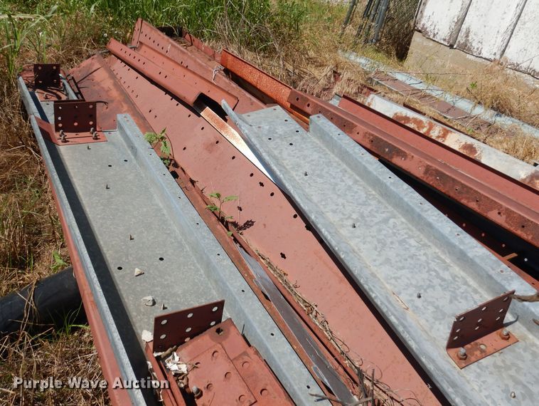 image for item IW9801 Approximately 40' x 20' metal building frame
