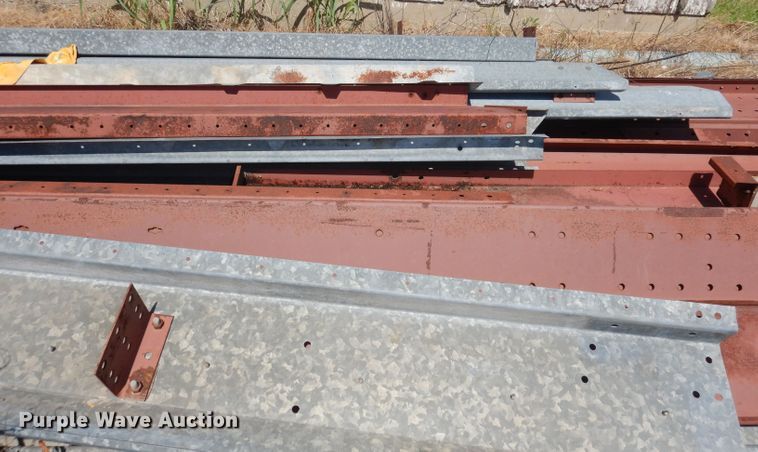 image for item IW9801 Approximately 40' x 20' metal building frame