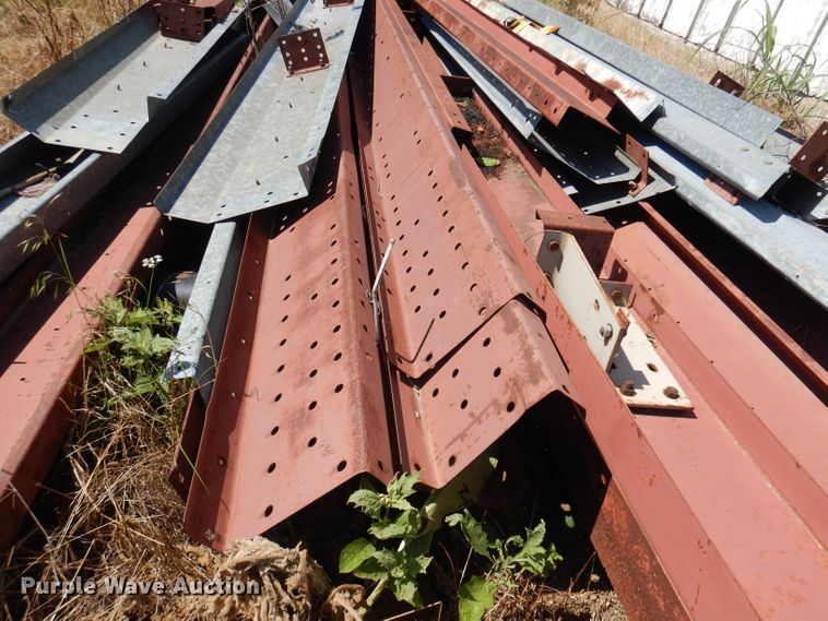 image for item IW9801 Approximately 40' x 20' metal building frame