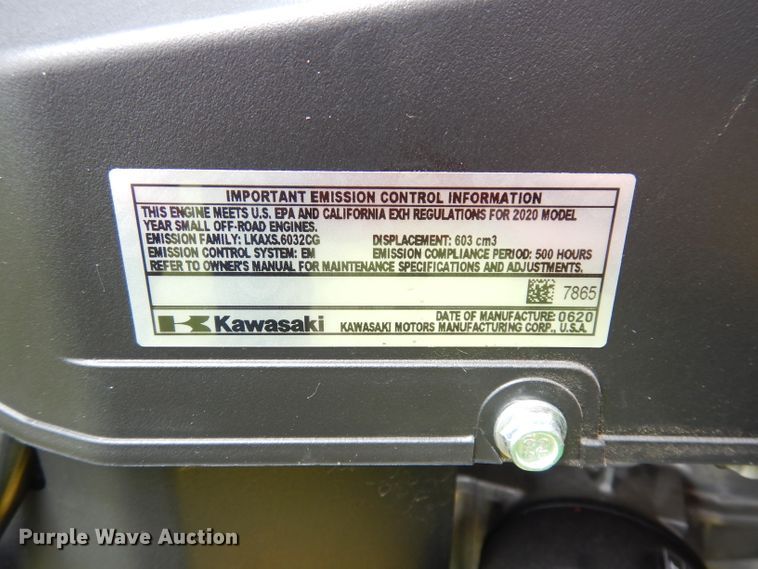 image for item IW9822 2021 John Deere X350  lawn mower