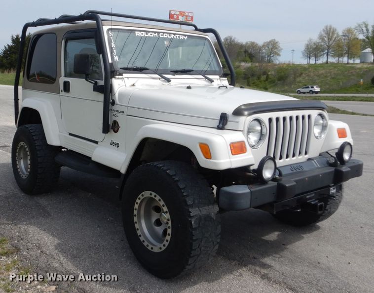 image for item IY9639 2001 Jeep Wrangler  SUV