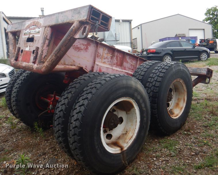 image for item JF9102 Shop built  dolly trailer