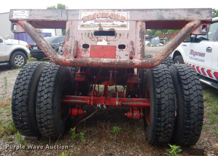 image for item JF9102 Shop built  dolly trailer