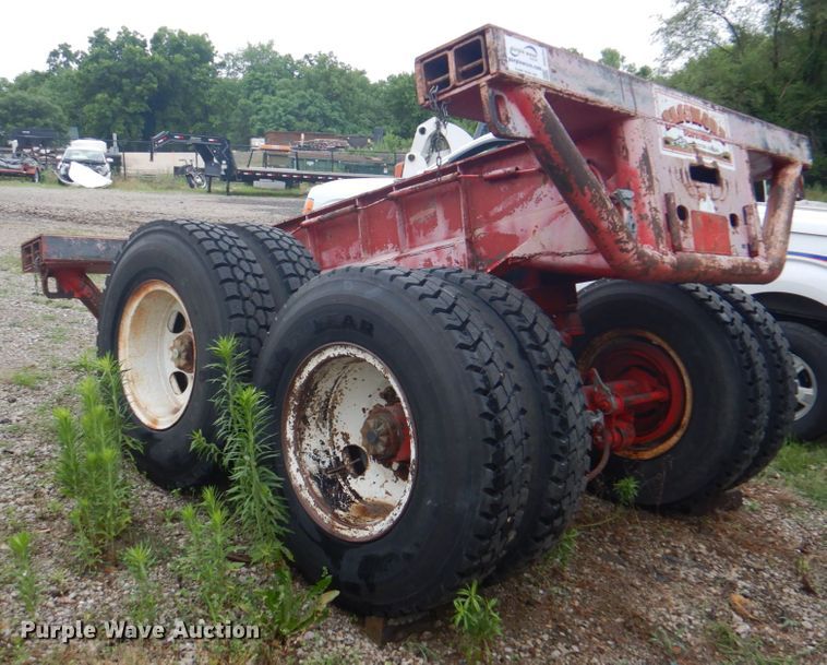 image for item JF9102 Shop built  dolly trailer
