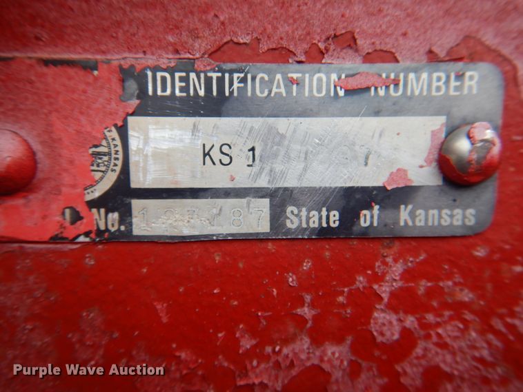 image for item JF9102 Shop built  dolly trailer