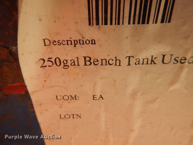 image for item JF9126 Bench oil tank