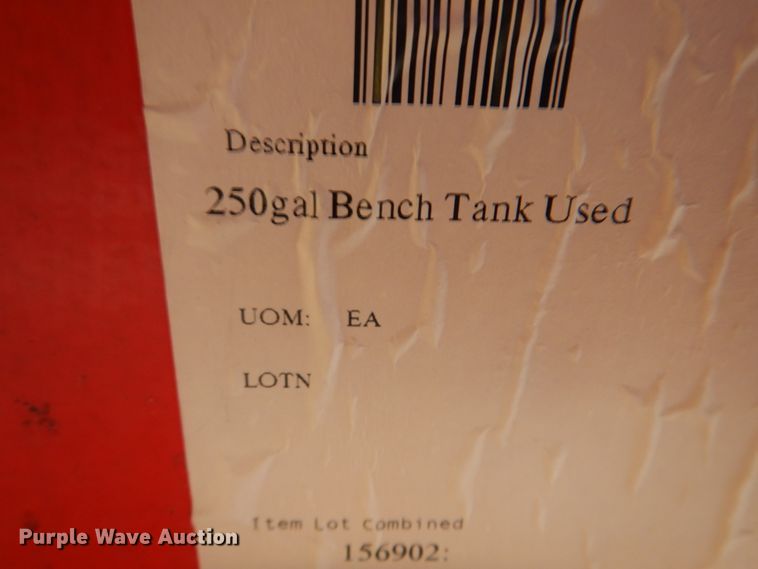 image for item JF9127 Bench oil tank